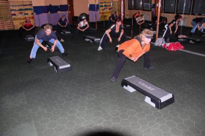 Regen step aerobic