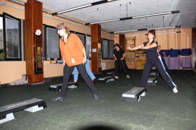 Regen step aerobic
