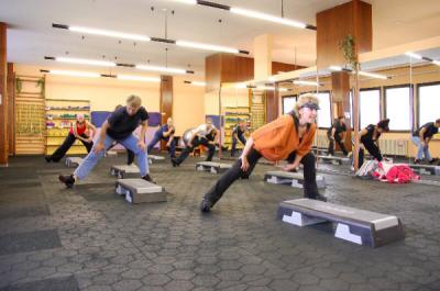 Regen step aerobic