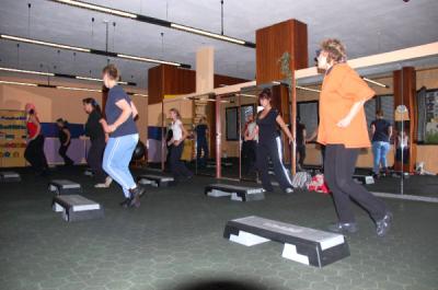 Regen step aerobic